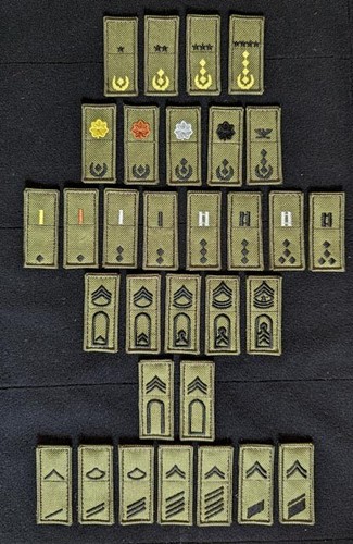 Bundeswehr rangabzeichen x - rangabzeichen, 5,0